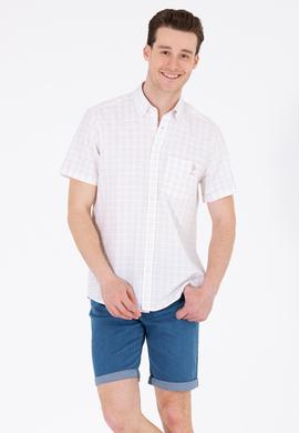 Erkek Taş Kısa Kollu Gömlek - 50264431021