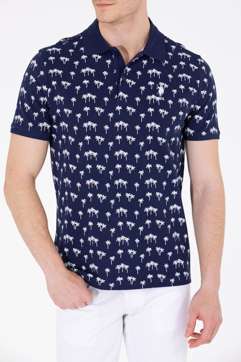 Erkek Lacivert Polo Yaka Tişört - 50263273007