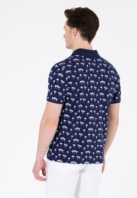 Erkek Lacivert Polo Yaka Tişört - 50263273007