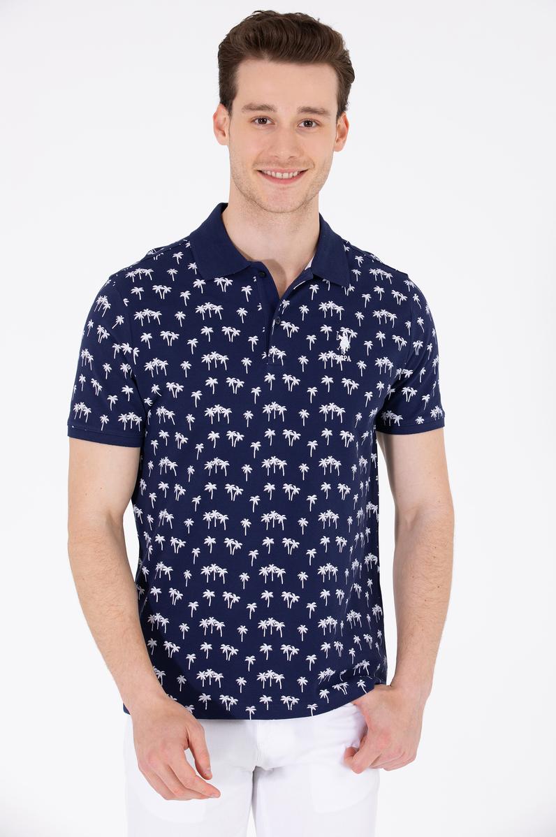 Erkek Lacivert Polo Yaka Tişört