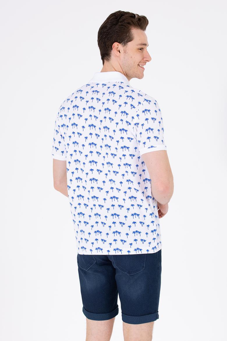 Erkek Saks Polo Yaka Tişört - 50263273025