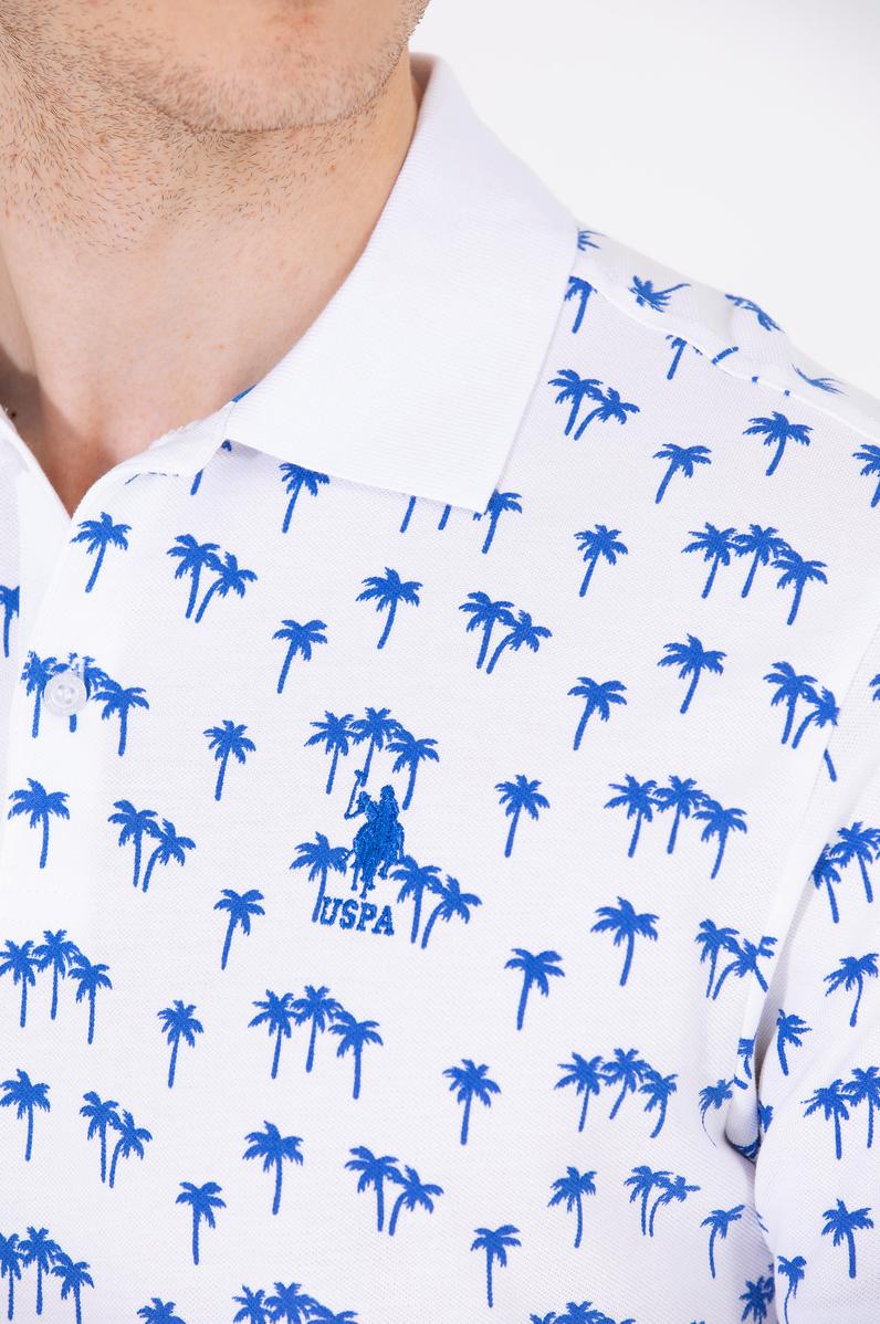 Erkek Saks Polo Yaka Tişört