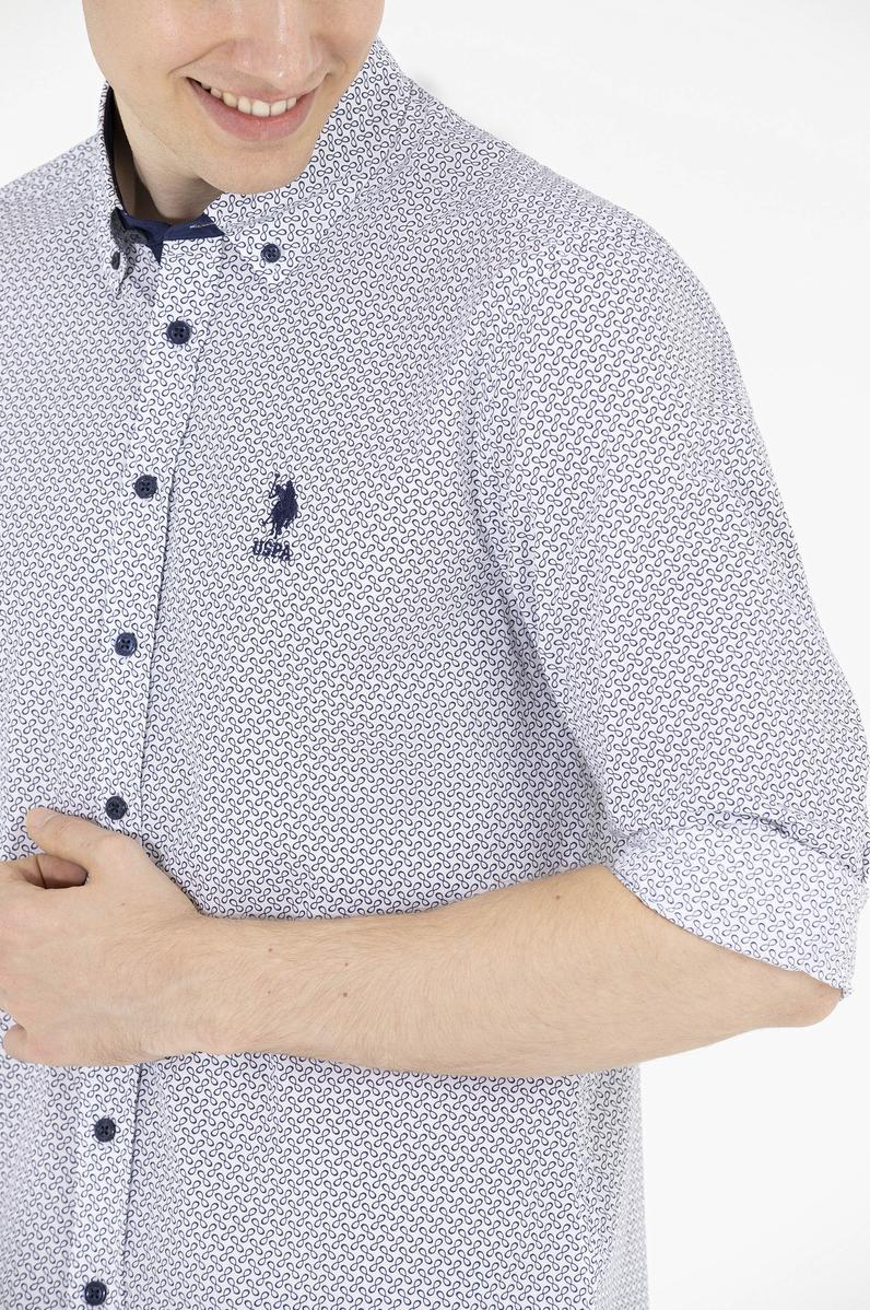 Erkek Lacivert Uzun Kollu Gömlek