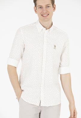 Erkek Camel Uzun Kollu Gömlek - 50264087008