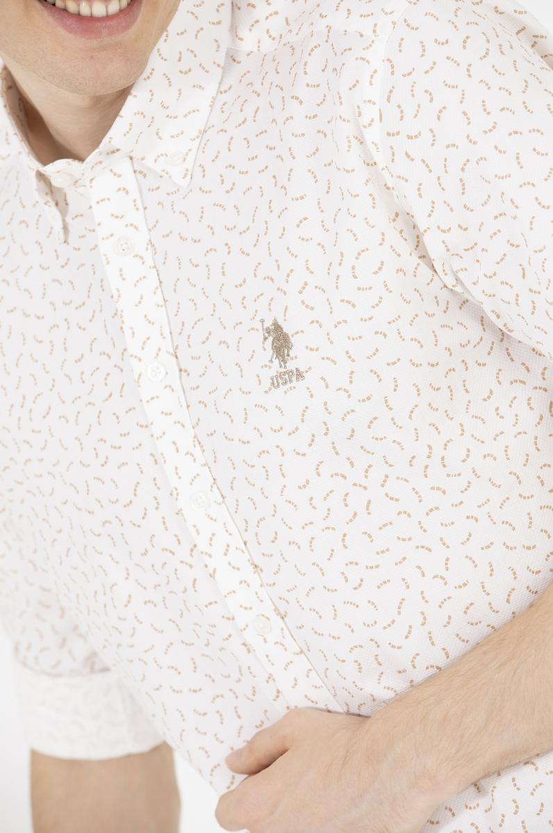 Erkek Camel Uzun Kollu Gömlek