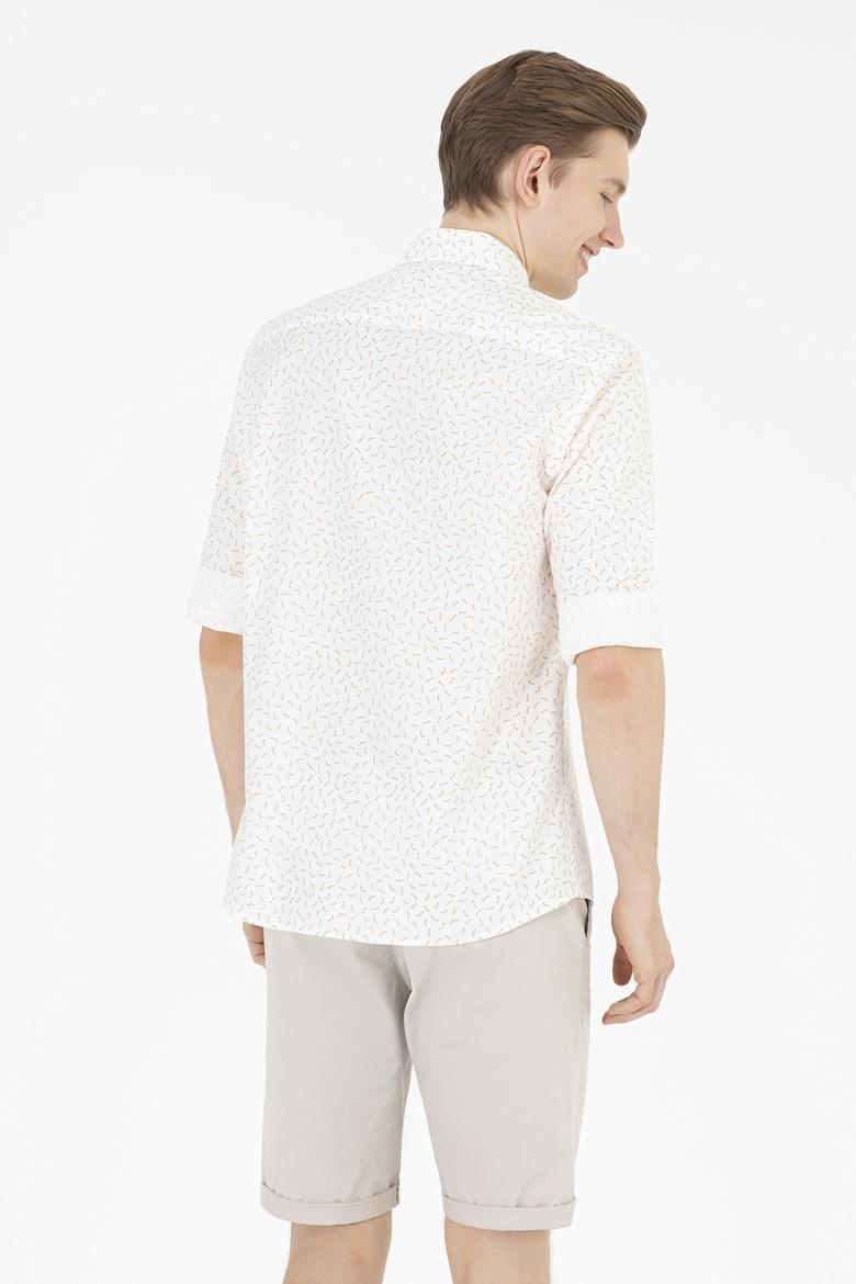 Erkek Camel Uzun Kollu Gömlek - 50264087008