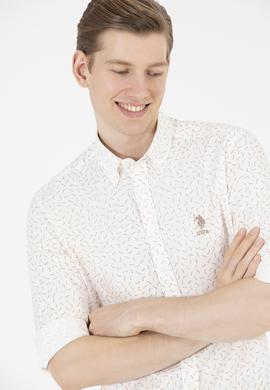 Erkek Camel Uzun Kollu Gömlek - 50264087008