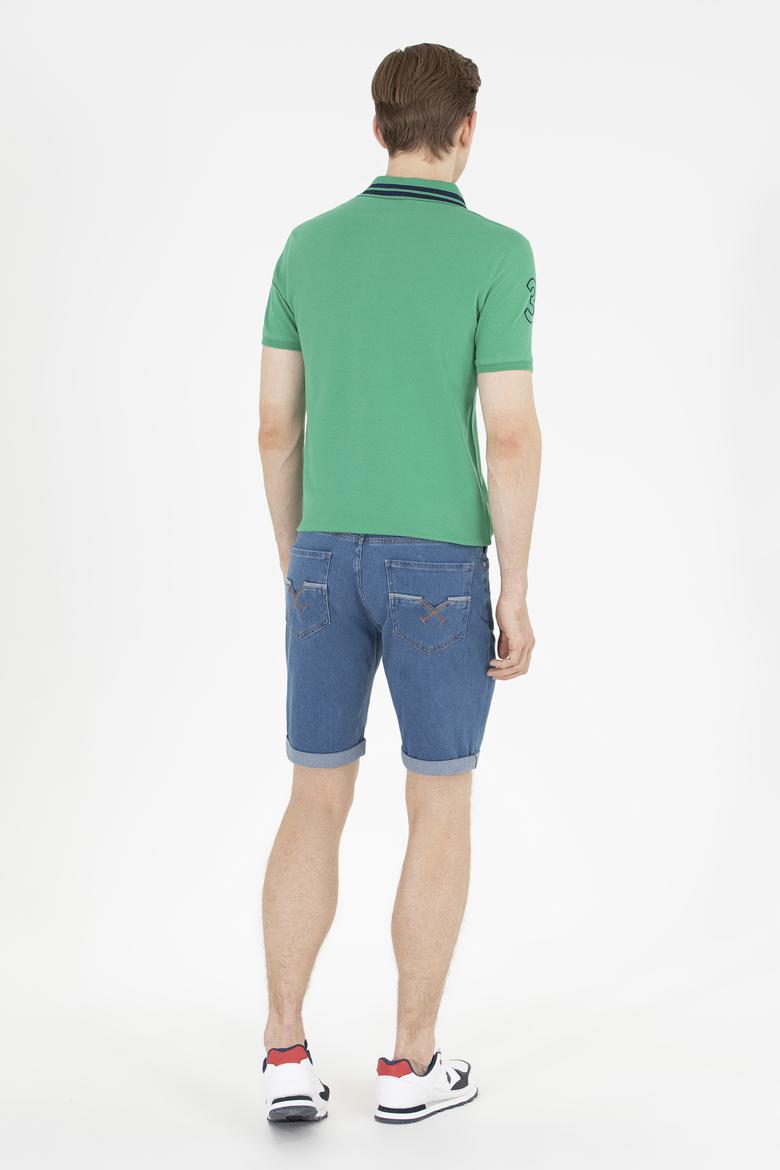 Erkek Mavi Jean Şort - 50264302017