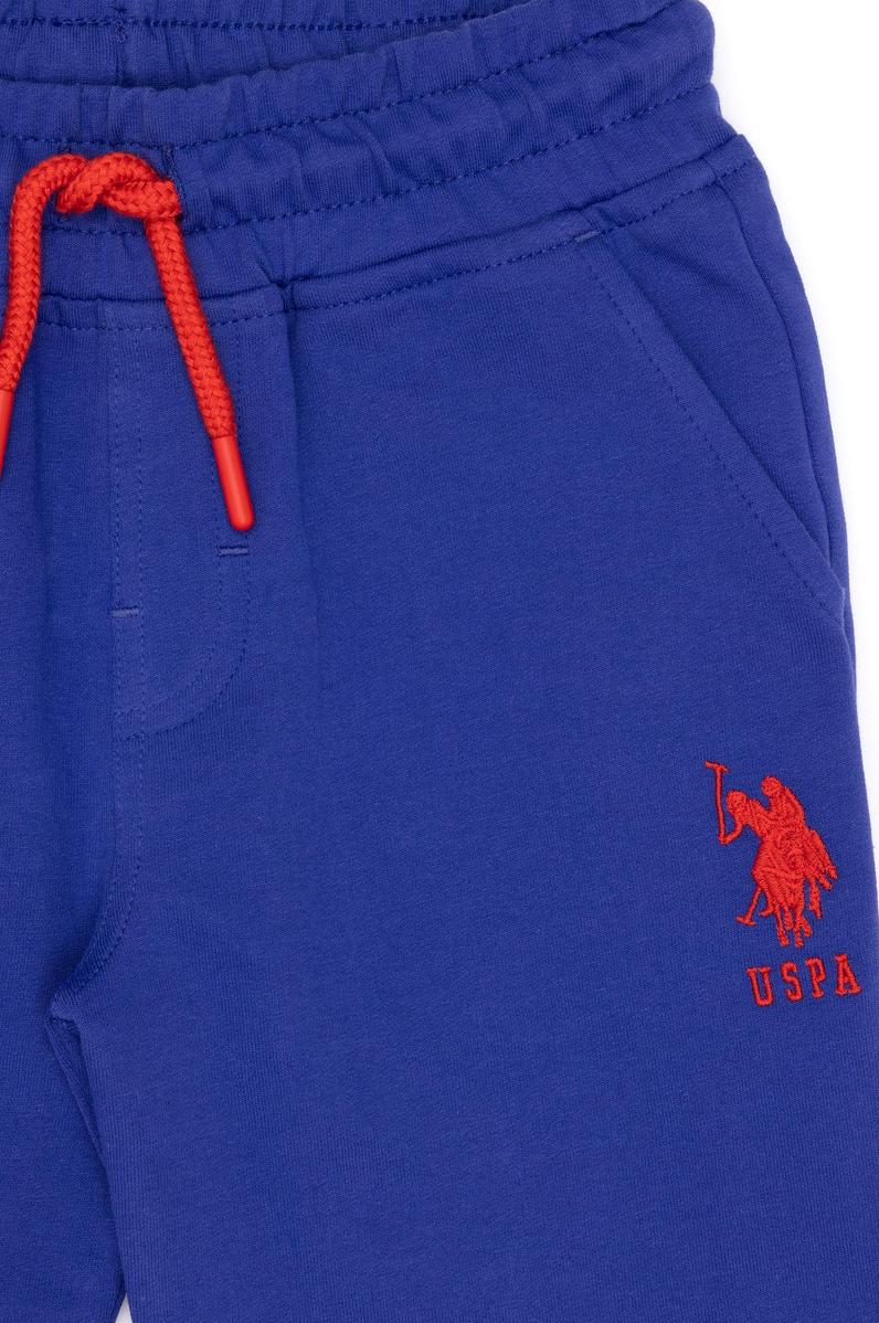 Çocuk Mavi Örme Şort