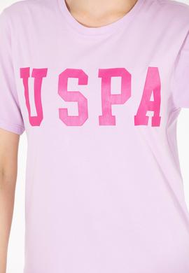 Kadın Manolya Bisiklet Yaka Basic Tişört - 50262658031