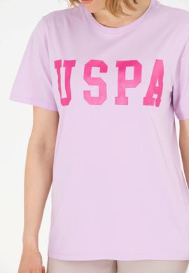 Kadın Manolya Bisiklet Yaka Basic Tişört - 50262658031