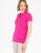 Kadın Fuşya Basic Polo Yaka Tişört