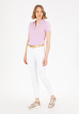 Kadın Manolya Basic Polo Yaka Tişört - 50262698085