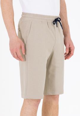 Erkek Haki Örme Şort - 50263258112