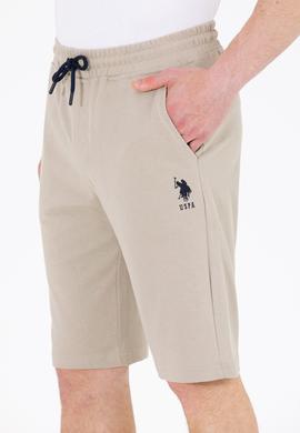 Erkek Haki Örme Şort - 50263258112