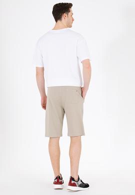 Erkek Haki Örme Şort - 50263258112