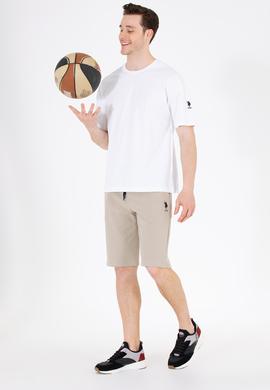 Erkek Haki Örme Şort - 50263258112