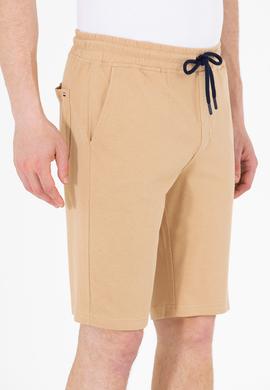Erkek Camel Örme Şort - 50263258127