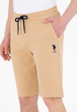 Erkek Camel Örme Şort - 50263258127