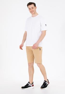 Erkek Camel Örme Şort - 50263258127