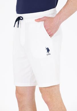 Erkek Ekru Örme Şort - 50263423113