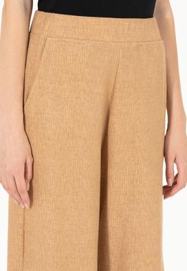 Kadın Camel Örme Pantolon - 50264671037