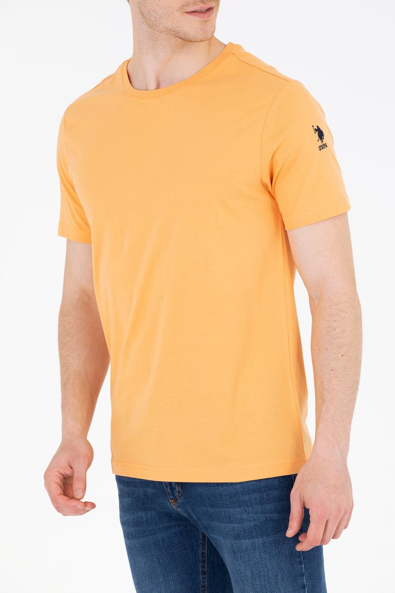 Erkek Kavun Basic Bisiklet Yaka Tişört - 50264916138