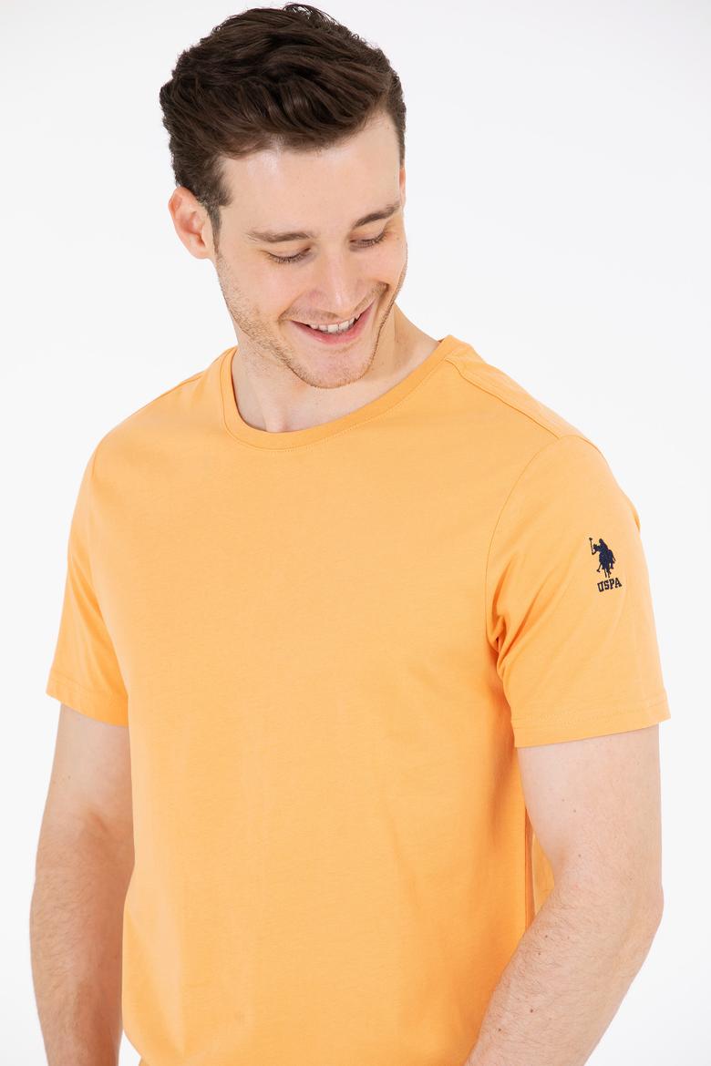 Erkek Kavun Basic Bisiklet Yaka Tişört - 50264916138