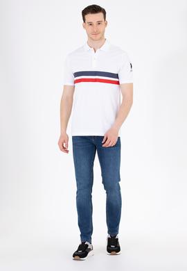 Erkek Beyaz Polo Yaka Tişört - 50264947050