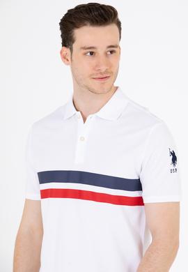 Erkek Beyaz Polo Yaka Tişört - 50264947050