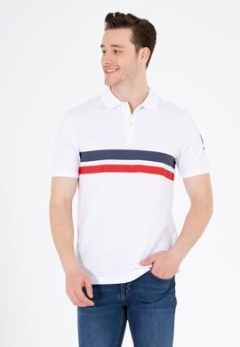 Erkek Beyaz Polo Yaka Tişört - 50264947050