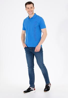 Erkek Saks Polo Yaka Tişört - 50265068016