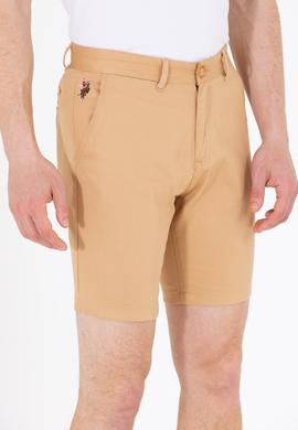 Erkek Camel Dokuma Şort - 50266070113