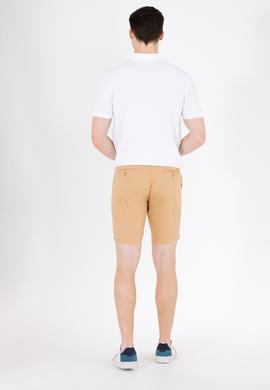 Erkek Camel Dokuma Şort - 50266070113