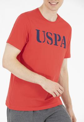 Erkek Kırmızı Basic Bisiklet Yaka Tişört - 50262976152