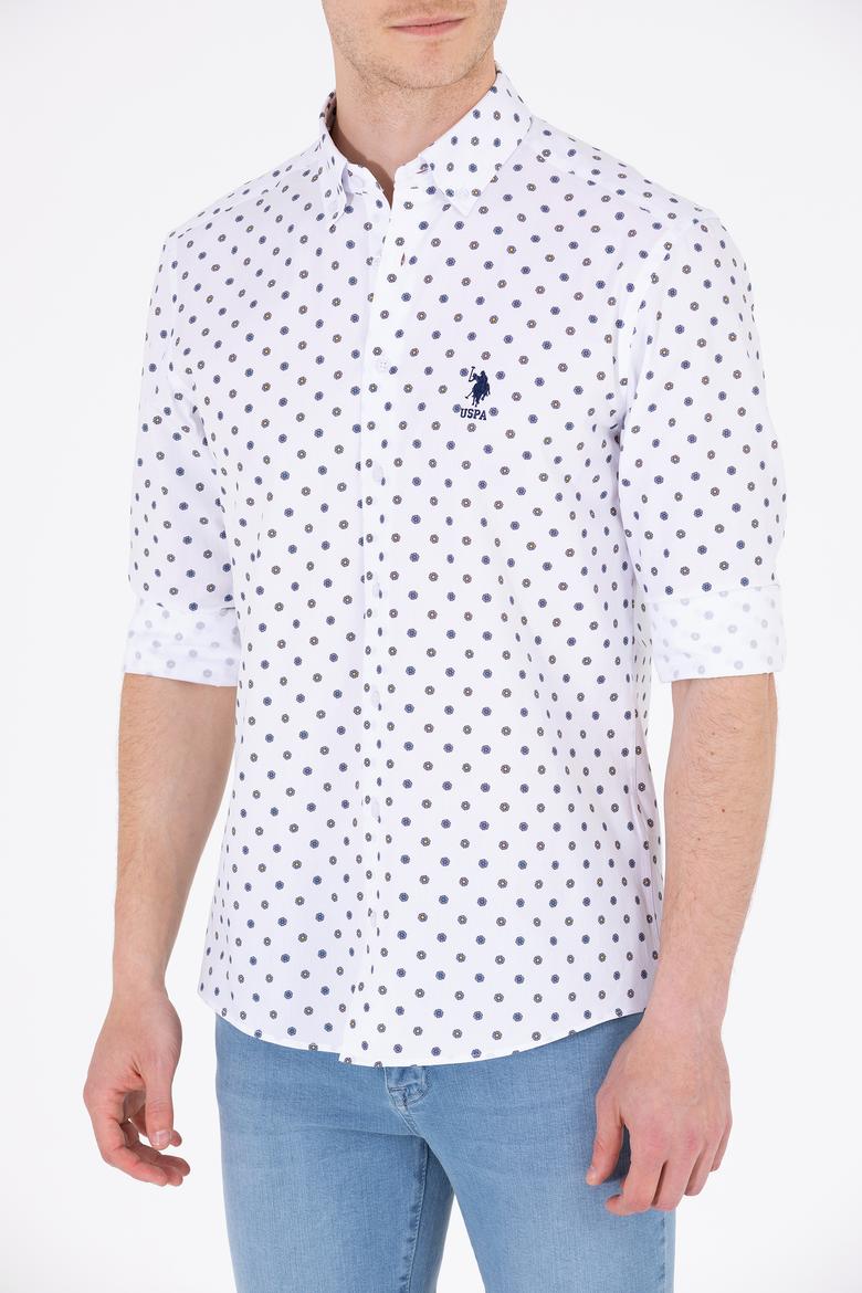 Erkek Beyaz Uzun Kollu Gömlek - 50263160030