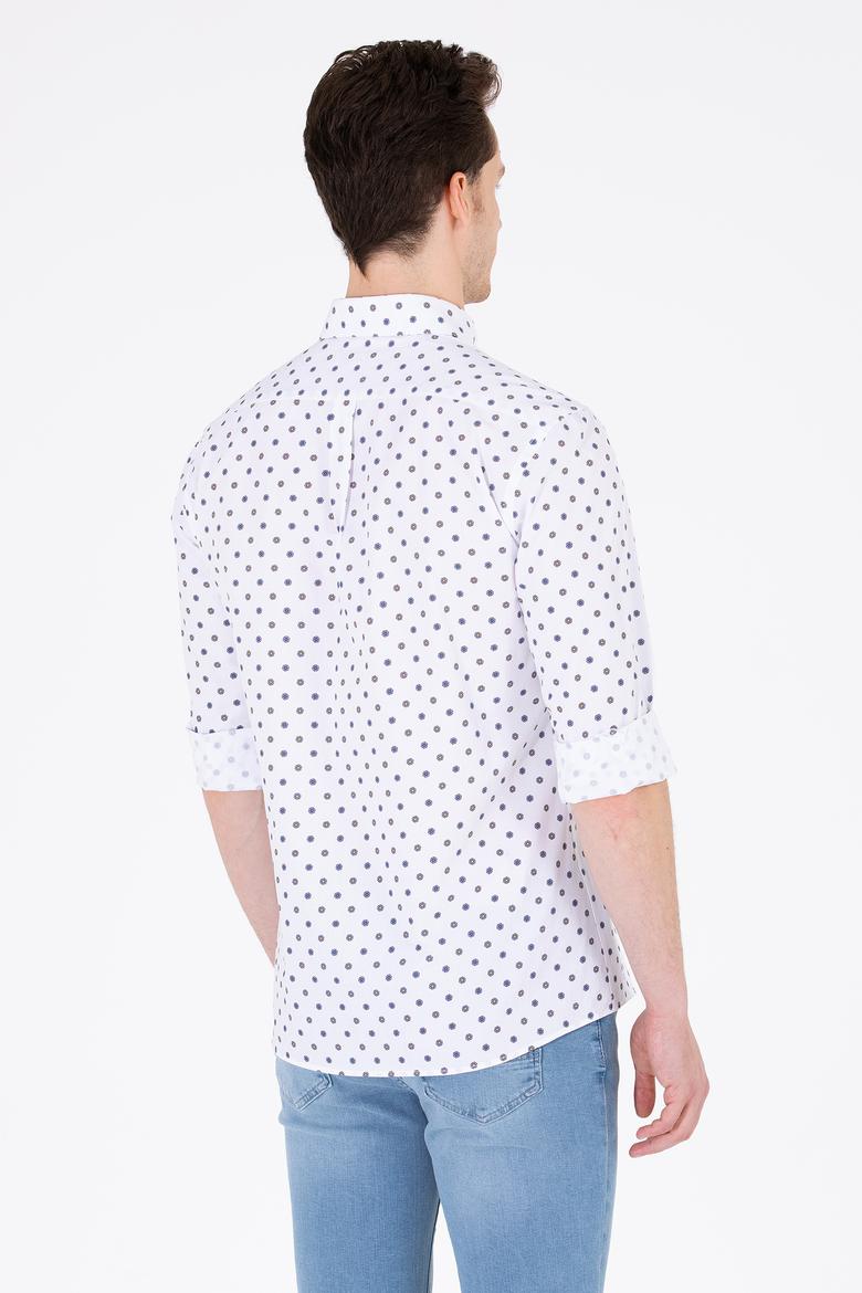 Erkek Beyaz Uzun Kollu Gömlek - 50263160030