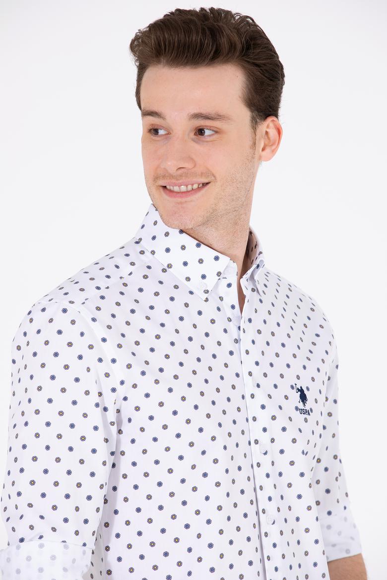 Erkek Beyaz Uzun Kollu Gömlek - 50263160030