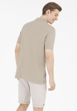 Erkek Haki Basic Polo Yaka Tişört - 50263236180