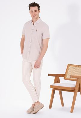 Erkek Kum Kanvas Pantolon - 50267330012