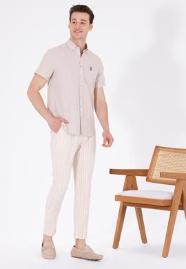 Erkek Kum Kanvas Pantolon - 50267330012