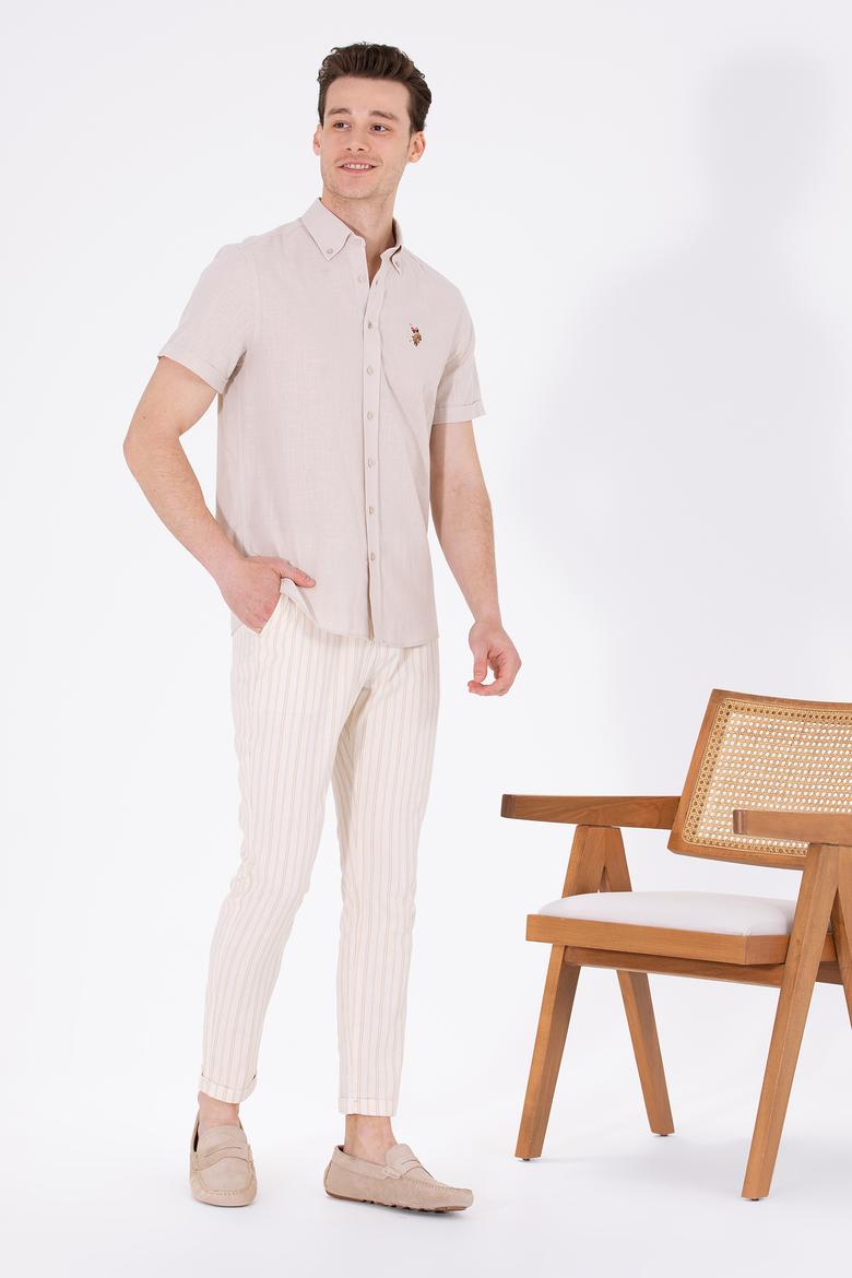 Erkek Kum Kanvas Pantolon - 50267330012