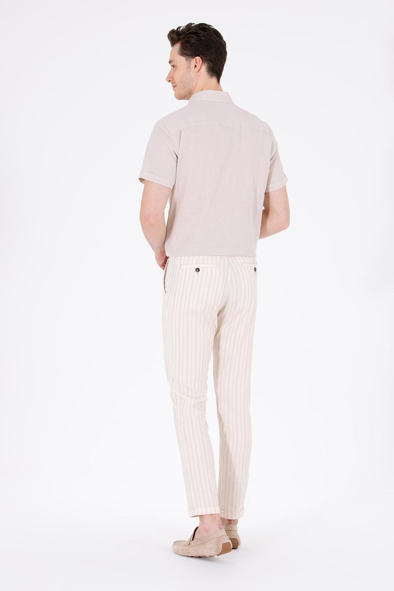 Erkek Kum Kanvas Pantolon - 50267330012