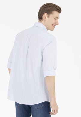 Erkek Mavi Uzun Kollu Gömlek - 50269859012