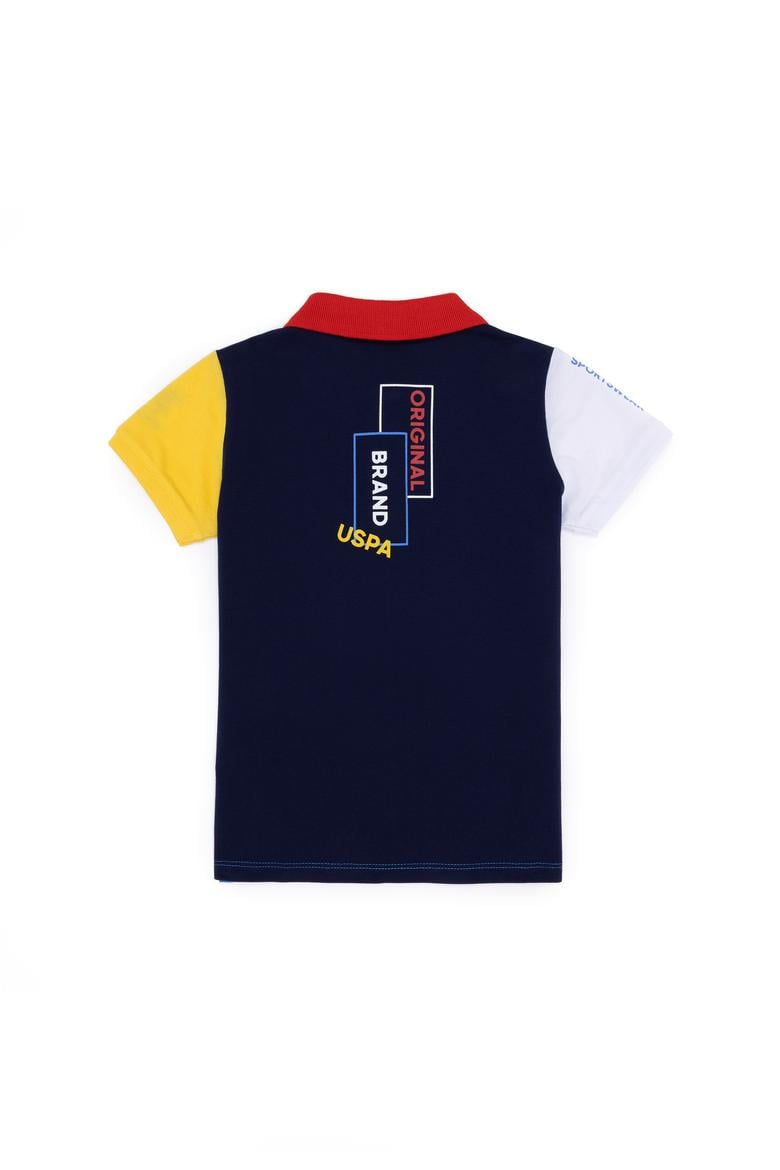 Erkek Çocuk Lacivert Polo Yaka Tişört - 50263521023