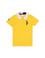 Erkek Çocuk Koyu Sarı Basic Polo Yaka Tişört