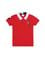 Erkek Çocuk Kırmızı Basic Polo Yaka Tişört