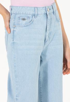 Kadın Açık Mavi High Waist Fit Jean Pantolon - 50263788006