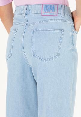 Kadın Açık Mavi High Waist Fit Jean Pantolon - 50263788006