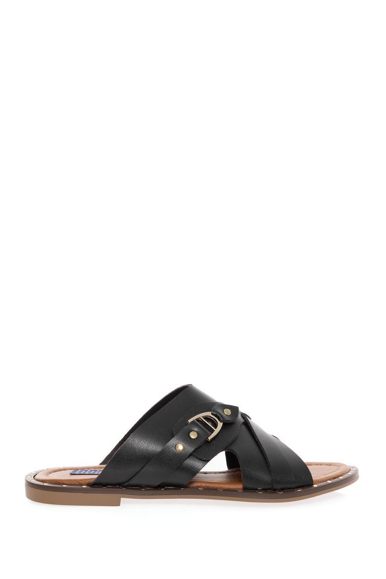 Kadın Siyah Terlik - 50267435011